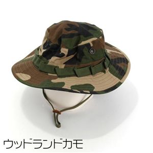 ジャングルハット ウッドランドカモ